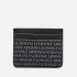 Armani Exchange Men's All Over Print Credit Card Case - Black