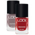 Look To Go Nagellack Nude Beige / Famous Red