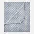 ïn home Diamond Quilted Throw Blanket - Silver