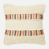 ïn home Textured Cushion - Orange and Grey