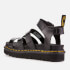 Dr. Martens Women's Blaire Patent Lamper Strappy Sandals - Black