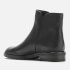 See By Chloé Women's Leather Flat Ankle Boots - Nero