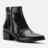 Vagabond Women's Marja Leather Heeled Ankle Boots - Black