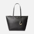 Lauren Ralph Lauren Women's Keaton Leather 26 Tote Bag Small - Black