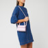BY FAR Women's Mini Croco Top Handle Bag - Pink