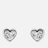 Ted Baker Women's Neena Nano Heart Stud Earrings - Silver