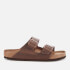 Birkenstock Men's Arizona Oiled Leather Double Strap Sandals - Habana