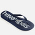 Havaianas Men's Top Logomania Flip Flops - Navy Blue