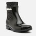 Coach Women's Rivington Signature Knit Rain Boots - Black