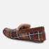 Barbour Men's Monty Moccasin Slippers - Recycled Classic Tartan