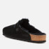 Birkenstock Men's Boston Shearling Lined Mules - Black