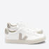 Veja Women's Campo Chrome Free Leather Trainers - Extra White/Natural