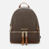 MICHAEL Michael Kors Rhea Zip Medium Coated-Canvas Backpack