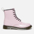 Dr. Martens Kids' 1460 Patent Lamper Lace Up Boots - Pale Pink