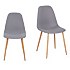 Ludlow Upholstered Dining Chair - Set of 2 - Grey