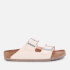 Birkenstock Women's Vegan Arizona Slim FitDouble Strap Sandals - Light Rose