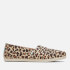TOMS Women's Alpargata Vegan Slip-On Pumps - Beige Classic Leopard