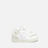 Veja Kids' V-10 Velcro Trainers - White Natural