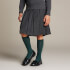 Clarks Youth Scala Bright School Shoes - Black Patent