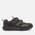 Clarks Scooter Run Kids' School Shoes - Black Leather