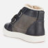 UGG Toddlers' RENNON II Velcro High Top Trainers - Charcoal