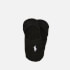 Polo Ralph Lauren Women's Cushion Trainer Socks 3 Pack - Black/White