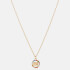 Coach Women's C Multi Crystal Necklace - Gold/Multicolour