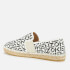 KENZO Women's Monogram Elastic Espadrilles - Pearl Grey