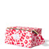The Flat Lay Co. Open Flat Box Bag - Pink Leopard