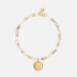 Joma Jewellery Women's Wellness Gems Howlite Bracelet - Gold/White