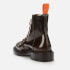 Grenson Women's Nanette Leather Hiking Lace Up Boots - Dark Brown