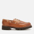 Grenson Men's Dempsey Leather Boat Shoes - Walnut
