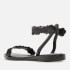 Melissa X Viktor and Rolf Women's Blossom Wave Sandals - Black