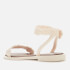 Melissa X Viktor and Rolf Women's Blossom Wave Sandals - Ivory Contrast