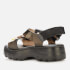 Melissa X Lazy Oaf Women's Kick Off Sandals - Black Bloom