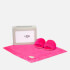 UGG Babys' Fluff Yeah Slide Slipplers and Lovey Blanket Set - Rock Rose