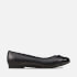 Clarks Youth Scala Bloom School Shoes - Black Leather