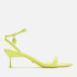 Kurt Geiger London Women's Shoreditch Barely There Heeled Sandals - Yellow
