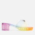 Kurt Geiger London Women's Maddie Rainbow Mules - Multi