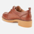 Clarks Eden Mid Lace Brogues - Dark Tan Leather