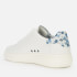 Kate Spade New York Women's Lift Leather Flatform Trainers - Optic White/Blue Floral