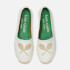 Kate Spade New York Women's Doubles Canvas Espdrilles - Optic White