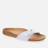 Birkenstock Women's Madrid Slim Fit Vegan Single Strap Sandals - Lavender Fog