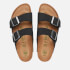 Birkenstock Men's Arizona Vegan Double Strap Sandals - Black