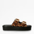 Guess Women's Ramod Flatform Sandals - Leopard