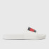 Tommy Jeans Men's Flag Pool Slide Sandals - Ecru