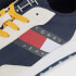 Tommy Jeans Retro Running Style Mesh and Faux Suede Detail Trainers
