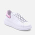 Valentino Shoes Women's Leather Chunky Trainers - White/Pink