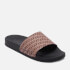 Valentino Shoes Men's Logo Slide Sandals - Beige