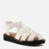 Dune Women's Loch Leather Fisherman Sandals - Ecru